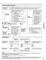 Preview for 27 page of Panasonic DVDC220 - DVD C220 Changer Operating Instructions Manual