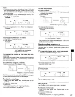 Preview for 31 page of Panasonic DVDC220 - DVD C220 Changer Operating Instructions Manual