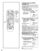 Preview for 32 page of Panasonic DVDC220 - DVD C220 Changer Operating Instructions Manual