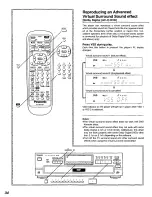 Preview for 34 page of Panasonic DVDC220 - DVD C220 Changer Operating Instructions Manual