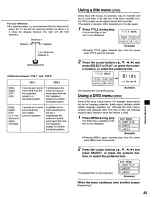 Preview for 35 page of Panasonic DVDC220 - DVD C220 Changer Operating Instructions Manual