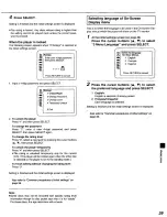 Preview for 39 page of Panasonic DVDC220 - DVD C220 Changer Operating Instructions Manual