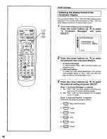 Preview for 40 page of Panasonic DVDC220 - DVD C220 Changer Operating Instructions Manual