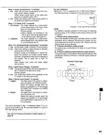 Preview for 45 page of Panasonic DVDC220 - DVD C220 Changer Operating Instructions Manual