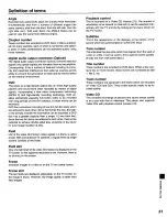 Preview for 51 page of Panasonic DVDC220 - DVD C220 Changer Operating Instructions Manual