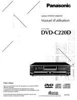 Preview for 53 page of Panasonic DVDC220 - DVD C220 Changer Operating Instructions Manual