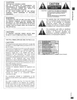 Preview for 3 page of Panasonic DVDCP67 - DIG. VIDEO DISC PLAY Operating Instructions Manual