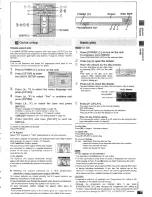 Preview for 7 page of Panasonic DVDCP67 - DIG. VIDEO DISC PLAY Operating Instructions Manual