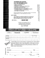 Preview for 25 page of Panasonic DVDCP67 - DIG. VIDEO DISC PLAY Operating Instructions Manual