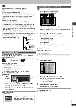 Preview for 11 page of Panasonic DVDF61P Operating Instructions Manual