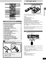 Preview for 9 page of Panasonic DVDH2000 - DIG. VIDEO DISCPLAYE Operating Instructions Manual