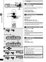 Preview for 14 page of Panasonic DVDH2000 - DIG. VIDEO DISCPLAYE Operating Instructions Manual