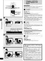 Preview for 24 page of Panasonic DVDH2000 - DIG. VIDEO DISCPLAYE Operating Instructions Manual