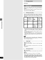 Preview for 34 page of Panasonic DVDH2000 - DIG. VIDEO DISCPLAYE Operating Instructions Manual