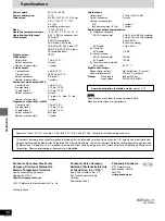 Preview for 46 page of Panasonic DVDH2000 - DIG. VIDEO DISCPLAYE Operating Instructions Manual