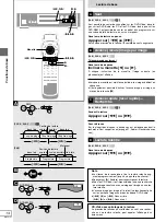 Preview for 60 page of Panasonic DVDH2000 - DIG. VIDEO DISCPLAYE Operating Instructions Manual