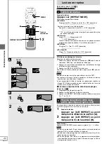 Preview for 68 page of Panasonic DVDH2000 - DIG. VIDEO DISCPLAYE Operating Instructions Manual