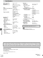 Preview for 88 page of Panasonic DVDH2000 - DIG. VIDEO DISCPLAYE Operating Instructions Manual