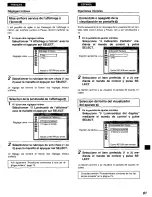 Preview for 81 page of Panasonic DVDK510D - DIG. VIDEO DISCPLAYE Operating Instructions Manual