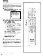 Preview for 84 page of Panasonic DVDK510D - DIG. VIDEO DISCPLAYE Operating Instructions Manual