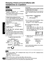 Предварительный просмотр 18 страницы Panasonic DVDLA85D - PORTABLE DVD Operating Instructions Manual