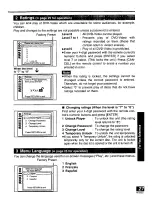 Предварительный просмотр 27 страницы Panasonic DVDLA85D - PORTABLE DVD Operating Instructions Manual