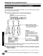 Предварительный просмотр 34 страницы Panasonic DVDLA85D - PORTABLE DVD Operating Instructions Manual