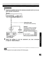 Предварительный просмотр 35 страницы Panasonic DVDLA85D - PORTABLE DVD Operating Instructions Manual