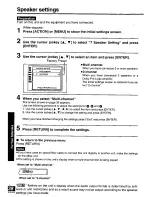 Предварительный просмотр 38 страницы Panasonic DVDLA85D - PORTABLE DVD Operating Instructions Manual