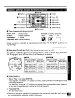 Предварительный просмотр 39 страницы Panasonic DVDLA85D - PORTABLE DVD Operating Instructions Manual