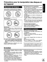 Предварительный просмотр 59 страницы Panasonic DVDLA85D - PORTABLE DVD Operating Instructions Manual