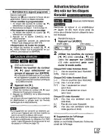 Предварительный просмотр 67 страницы Panasonic DVDLA85D - PORTABLE DVD Operating Instructions Manual