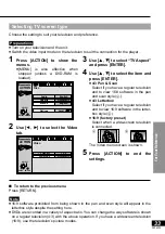 Предварительный просмотр 33 страницы Panasonic DVDLA95PP - PORTABLE DVD PLAYER Operating Instructions Manual