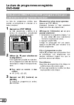 Предварительный просмотр 73 страницы Panasonic DVDLA95PP - PORTABLE DVD PLAYER Operating Instructions Manual