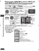 Preview for 14 page of Panasonic DVDLS80 - PORTABLE DVD PLAYER Operating Instructions Manual