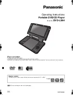 Preview for 1 page of Panasonic DVDLS84E Operating Instructions Manual