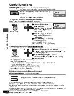 Предварительный просмотр 10 страницы Panasonic DVDLS90 - PORTABLE DVD PLAYER Operating Instructions Manual