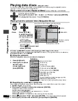 Предварительный просмотр 14 страницы Panasonic DVDLS90 - PORTABLE DVD PLAYER Operating Instructions Manual