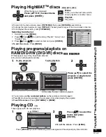 Предварительный просмотр 15 страницы Panasonic DVDLS90 - PORTABLE DVD PLAYER Operating Instructions Manual