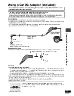 Предварительный просмотр 21 страницы Panasonic DVDLS90 - PORTABLE DVD PLAYER Operating Instructions Manual