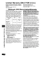 Предварительный просмотр 28 страницы Panasonic DVDLS90 - PORTABLE DVD PLAYER Operating Instructions Manual