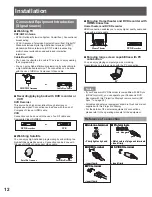 Предварительный просмотр 12 страницы Panasonic DVDLS91 - PORTABLE DVD PLAYER Operating Instruction