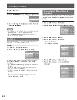 Preview for 42 page of Panasonic DVDLS91 - PORTABLE DVD PLAYER Operating Instruction