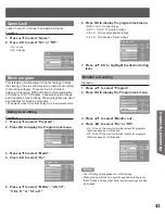 Preview for 43 page of Panasonic DVDLS91 - PORTABLE DVD PLAYER Operating Instruction