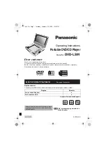 Preview for 1 page of Panasonic DVDLS91 - PORTABLE DVD PLAYER Operating Instructions Manual