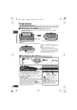 Preview for 8 page of Panasonic DVDLS91 - PORTABLE DVD PLAYER Operating Instructions Manual