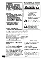 Предварительный просмотр 2 страницы Panasonic DVDLS93 - PORTABLE DVD PLAYER Operating Instructions Manual