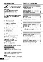 Preview for 4 page of Panasonic DVDLV57 - PORTABLE DVD Operating Instructions Manual