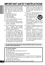 Preview for 6 page of Panasonic DVDLV57 - PORTABLE DVD Operating Instructions Manual