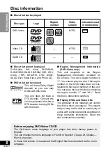 Preview for 8 page of Panasonic DVDLV57 - PORTABLE DVD Operating Instructions Manual